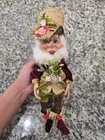 Mark Roberts Flower Garden Elf  Sm 51-15826 New In Box With Coa