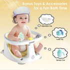 Baby Bath Seat With Bath Cap  Comfortable Baby Bath Chair For Babies 6 Months   