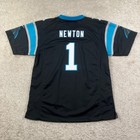 Nike Youth Xl 18 20 Cam Newton Carolina On Field Panthers Jersey Black  1 Nfl