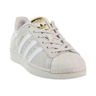 Adidas Superstar Big Kids  Shoes Talc-white-gold Cg2943