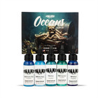 Dynamic Colors Oceans Tattoo Ink Set In 1oz Bottles - Made In Usa