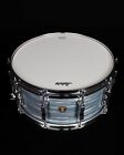 Ludwig 6 5  X 14  Classic Maple Snare Drum  Vintage Blue Oyster
