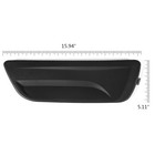 2 Pcs Left And Right Side Fog Light Cover Fit For 2013-2015 Chevrolet Malibu