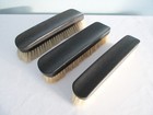 Antique Clothes Brushes Ebony Brush Dressing Table Dresser Black Wood X3 1a