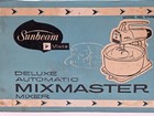 1962 Sunbeam Vista Deluxe Automatic Mixmaster Mixer Model V14w New Old Stock 