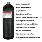 Tuxing 6 8l 414cu In 4500psi Carbon Fiber  Tank With Valve  Scuba Air Cylinder