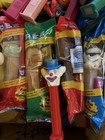 Pez Mixed Lot Cartoon Character Candy Dispensers With Packages