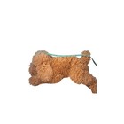 Fao Schwarz Doodle Laying Brown Dog Plush Stuffed Animal Puppy
