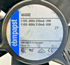 New Ebmpapst 4600z Ac Axial Fan 3100rpm 8w 115vac 50 60hz - No Box
