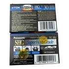 2 New Sealed Tdk Blank Vhs-c Camcorder Video Cassette Tape Hg Ultimate