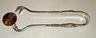 Antique Flower Design Claw Tongs Sterling Silver Hallmarked Signed