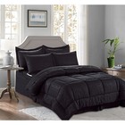 Elegant Comfort 8-piece Bed-in-a-bag Bamboo Design Comforter
