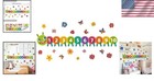 Counting Caterpillar Wall Decal Kids Room Nursery Decor Educational Vinyl Sti   