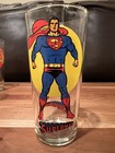 1976 Dc Comics Pepsi Super Series 6 Glasses Superman Batman Robin Aquaman Shazam