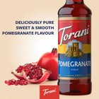 Torani Pomegranate Syrup 25 4 Ounce Bold Tart Flavor For Drinks And Desserts