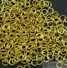 Silver Gold Pewter Plated Open Split Jump Rings Connectors Jewelry Findings Pick