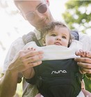 Nuna Cudl Clik Baby Carrier Black Mesh Ergonomic Hands-free Infant Toddler 