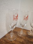 Vintage Michelob Draught Beer Horn Logo Stemmed Glasses