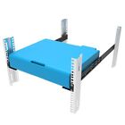 1u Universal Rack Mount Rails- 4-post Server Rack Shelf Rail 16-29 Inches Adj   