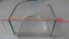 Lot Of 4 Bird Cage Seed Water Feeder Cup - 4xc8054 Clear Plastic Cup
