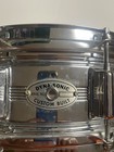 Rogers Dynasonic Snare Drum 5x14 Brass Shell 60s Vtg Low Serial 12090 5-line Usa