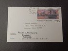 Al Lachowicz Signed Government Postcard Gpc - Rangers
