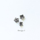 Cap Beads Sterling Silver   Spacer Beads Caps In Pairs  925 Silver Findings 