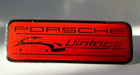 Vintage Porsche Pin Tack 2  X 3 4 
