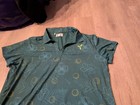 Yatta Golf Performance Polo Shirt Floral Golf Print Womens Xl