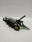 Vintage Ertl John Deere Toy Implement 4 Bottom Plow Tractor Farm Made In Usa 