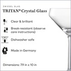 Zwiesel Glas Pure Martini Glass  set Of 6   Cocktail Glasses For Martini  Dishwa