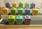Vtech Ultimate Alphabet Activity Cube Replacement Blocks Complete Set O5