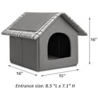 Cozy Pet Bed House Warm Pet House Cave Sleeping Bed Puppy Nest For Cats And S   