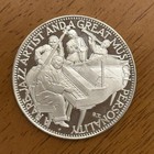 1970 Us Franklin Mint Jazz Music Thomas Fats Waller Proof Sterling Silver