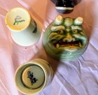 Vintage Japanese Sake Lot Of 10 Sake Cups   Other Items