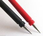 1 Pair 12-0004 Piercing Needle Non-destructive Test Probe With 4mm Banana Jack