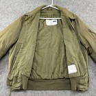 Vintage Us Army Jacket Large Long Green Cold Weather Aramid High Temperature 80s