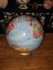 Vintage 1970s Replogle World Nation 12  Raised Relief Globe Ussr