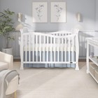 Dream On Me Violet 7-in-1 Convertible Life Style Crib In White  G