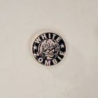Vintage White Zombie Pinback Button