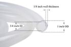 3 4 Id X 1 Od - 10 Ft High Pressure Braided Clear Pvc Vinyl Tubing Flexible Vi