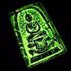 Somdej Yant Toh Watrakang Leklai Buddha Glow Magic Protection Thai Amulet  18165