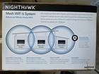 Netgear Mk63s-100nas Ax 1800 Nighthawk Home Mesh Wifi 6 System Extender Black