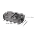Pet Food Bowl Dog Food Container Small Pet Feeder Automatic Cat Feeder