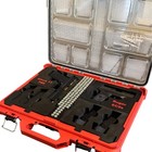 Custom Gun Insert For Milwaukee Packout  48-22-8431      Holds 2 Pistols   4 Mags