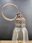 Antique Fixed Globe Egg Shape Railroad Lantern Whale Oil Wristlet 