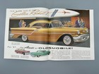 1956 Oldsmobile Rocket Circle Advertising Sales Booklet Waterloo Iowa Ia 