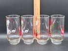 Set Of 4 Vintage 70 s Holly Hobbie Coca-cola Christmas Glasses