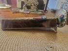 Vintage Stained Glass Hand Made Kaleidoscope 8 Inc Collectible