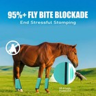 Mesh Horse Fly Boots Set Of 4  Loose Fitting Shoofly Leggings For Horses With